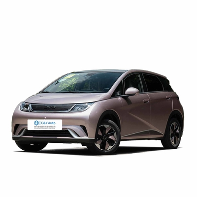 7 Seater Compact Pink Electric Car BYD Dolphin Vehicle With DiLink 3.0 260 Mile Range